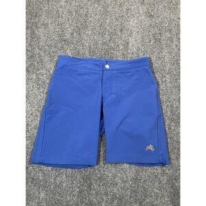 Tracksmith Long Fellow Shorts Mens 28 Blue Active Performance Utility Preppy